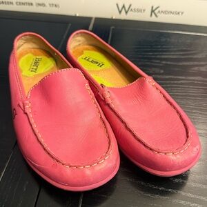 BORN Leather Loafers / Mules Pink Sz 8.5